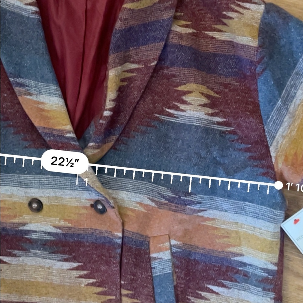 Aura Southwestern Jacket M NWT - Picture 6 of 9
